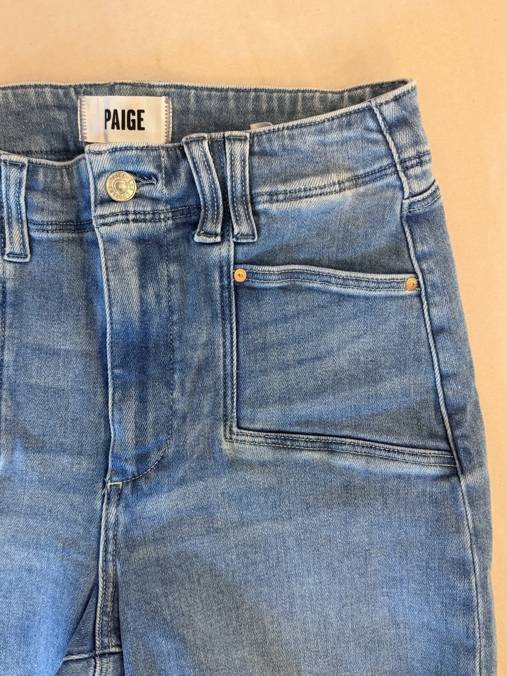 PAIGE - Anessa High-Rise Crop, Wide-Leg Jeans